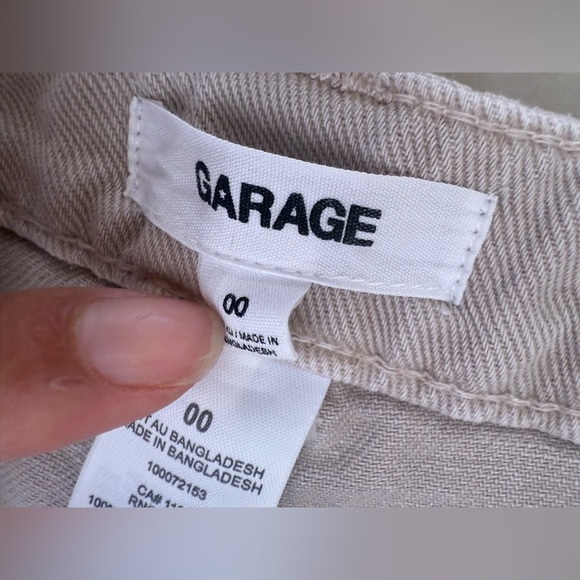 Women’s Garage Cargo pants, tan, size 00 Low waist khaki pockets comfy - Picture 10 of 15